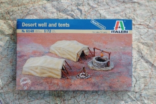 Italeri 6148  Desert Well and Tents
